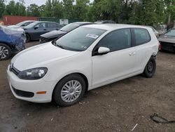 Salvage cars for sale from Copart Baltimore, MD: 2011 Volkswagen Golf