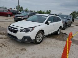 Subaru Outback 2.5i Premium Vehiculos salvage en venta: 2018 Subaru Outback 2.5I Premium