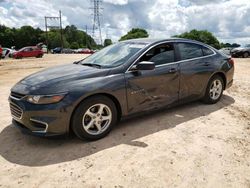 Salvage cars for sale at China Grove, NC auction: 2017 Chevrolet Malibu LS