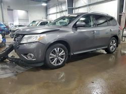 Salvage cars for sale at Ham Lake, MN auction: 2015 Nissan Pathfinder S