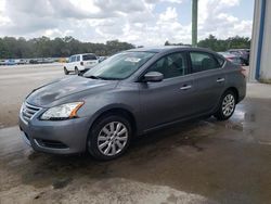 Salvage cars for sale from Copart Apopka, FL: 2015 Nissan Sentra S