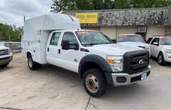 Salvage trucks for sale at Kansas City, KS auction: 2011 Ford F450 Super Duty