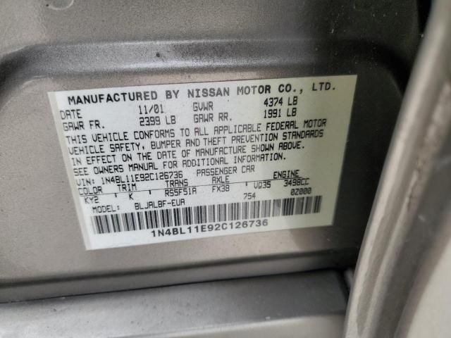 2002 Nissan Altima SE