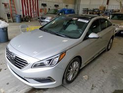 Salvage cars for sale from Copart Mcfarland, WI: 2015 Hyundai Sonata Sport