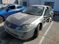 Salvage cars for sale at Vallejo, CA auction: 2005 Nissan Altima S