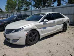 Salvage cars for sale at Riverview, FL auction: 2015 Lincoln MKZ