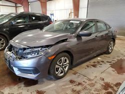 Salvage cars for sale at Lansing, MI auction: 2016 Honda Civic LX