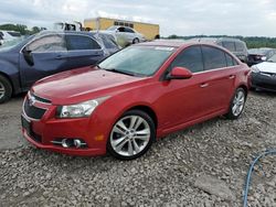 Salvage cars for sale from Copart Cahokia Heights, IL: 2012 Chevrolet Cruze LTZ