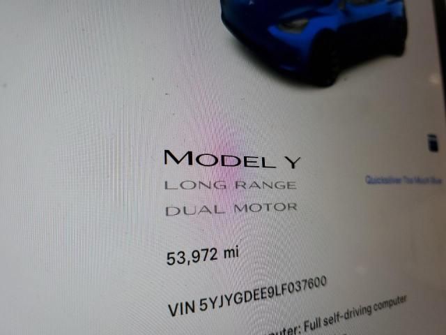 2020 Tesla Model Y