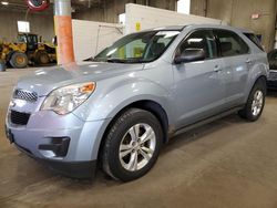 Salvage cars for sale from Copart Blaine, MN: 2014 Chevrolet Equinox LS