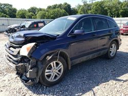 Salvage cars for sale at Augusta, GA auction: 2010 Honda CR-V EXL