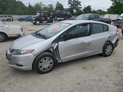 Salvage cars for sale at Hampton, VA auction: 2011 Honda Insight LX