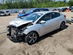 Salvage cars for sale at Harleyville, SC auction: 2017 KIA Forte EX