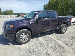 Salvage cars for sale from Copart Arlington, WA: 2007 Ford F150 Supercrew