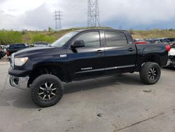 Salvage cars for sale from Copart Littleton, CO: 2013 Toyota Tundra Crewmax SR5