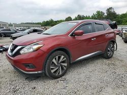 Salvage cars for sale at Memphis, TN auction: 2016 Nissan Murano S