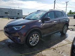 Salvage Cars with No Bids Yet For Sale at auction: 2017 Toyota Rav4 Limited