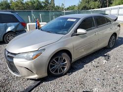 Salvage cars for sale from Copart Riverview, FL: 2016 Toyota Camry LE