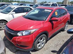 Salvage cars for sale at Kansas City, KS auction: 2016 Honda HR-V EXL