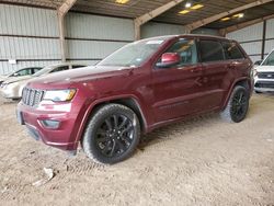Salvage cars for sale at Houston, TX auction: 2017 Jeep Grand Cherokee Laredo