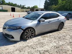 Salvage cars for sale from Copart Knightdale, NC: 2015 Acura TLX Tech