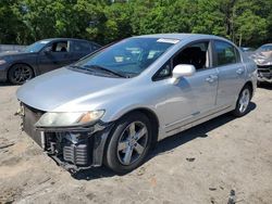 Salvage cars for sale at Austell, GA auction: 2010 Honda Civic LX-S