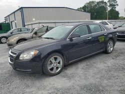 Chevrolet salvage cars for sale: 2012 Chevrolet Malibu 2LT