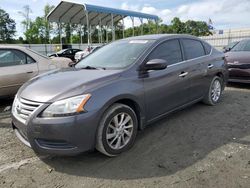 Salvage cars for sale at Spartanburg, SC auction: 2015 Nissan Sentra S