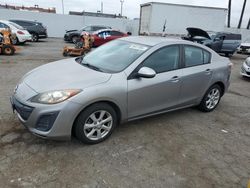 Salvage cars for sale at Van Nuys, CA auction: 2011 Mazda 3 I