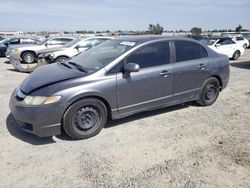 Salvage cars for sale from Copart Antelope, CA: 2010 Honda Civic LX