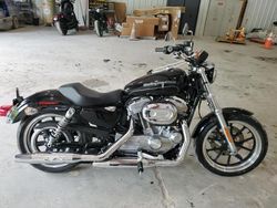 Salvage motorcycles for sale at Hurricane, WV auction: 2017 Harley-Davidson XL883 Superlow