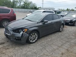 Ford salvage cars for sale: 2020 Ford Fusion SE