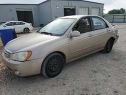 Salvage cars for sale at New Braunfels, TX auction: 2004 KIA Spectra LX