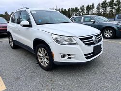 Salvage cars for sale at North Billerica, MA auction: 2009 Volkswagen Tiguan SE
