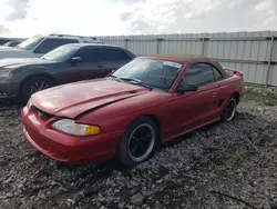Salvage cars for sale at Earlington, KY auction: 1998 Ford Mustang GT