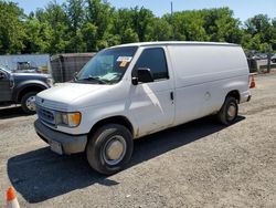 Salvage cars for sale from Copart Finksburg, MD: 2001 Ford Econoline E250 Van
