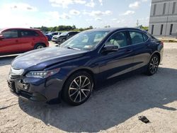 Acura Vehiculos salvage en venta: 2016 Acura TLX Tech