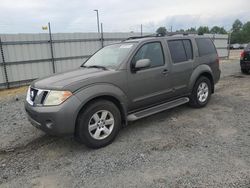 Salvage cars for sale at Lumberton, NC auction: 2008 Nissan Pathfinder S