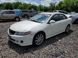 Acura salvage cars for sale: 2006 Acura TSX