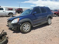 Salvage cars for sale at Phoenix, AZ auction: 2005 Honda CR-V EX