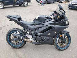 Salvage cars for sale from Copart Brookhaven, NY: 2020 Yamaha YZFR3 A