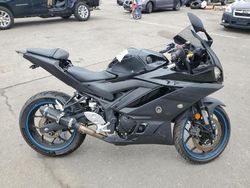 Salvage Motorcycles for sale at auction: 2020 Yamaha YZFR3 A