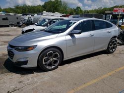 Salvage cars for sale at Rogersville, MO auction: 2022 Chevrolet Malibu LT