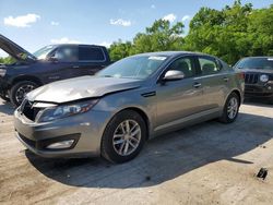 Salvage cars for sale at Ellwood City, PA auction: 2012 KIA Optima LX