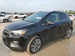 Salvage cars for sale at Houston, TX auction: 2019 Buick Encore Preferred