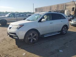 Salvage cars for sale at Fredericksburg, VA auction: 2010 Acura MDX Technology