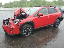 Salvage cars for sale at Assonet, MA auction: 2020 Subaru Crosstrek Premium