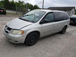 Salvage cars for sale at York Haven, PA auction: 2001 Dodge Grand Caravan Sport