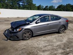 Salvage cars for sale at Seaford, DE auction: 2018 Hyundai Elantra SEL