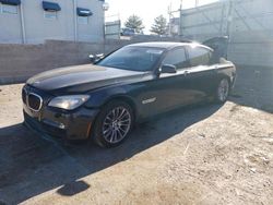 Salvage cars for sale at Albuquerque, NM auction: 2011 BMW 750 LXI